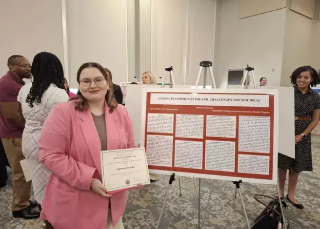 Studentka Historii mgr Wiktoria Choińska na 17th Annual Graduate Research & Scholarship…