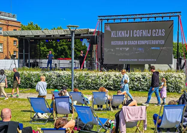 Dr Wacław Kulczykowski reprezentował Uniwersytet Gdański na Pikniku Nauki Fahrenheita