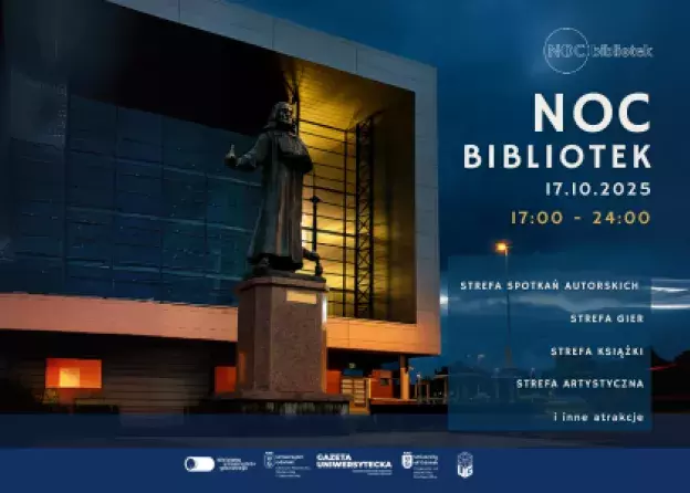 Noc Bibliotek w Bibliotece Głównej UG!