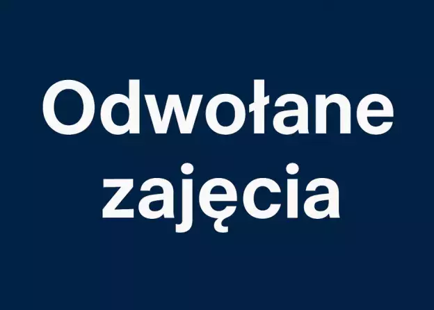 Odwołane zajęcia z dr. Mariuszem Kairskim