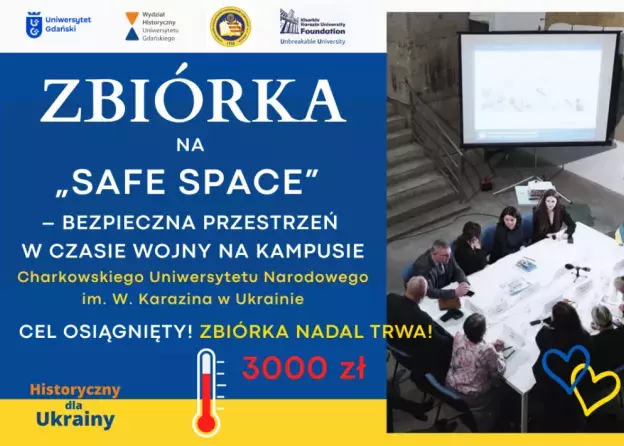 Osiągnęliśmy cel zbiórki pieniędzy na "safe spaces”, ale zbieramy dalej!