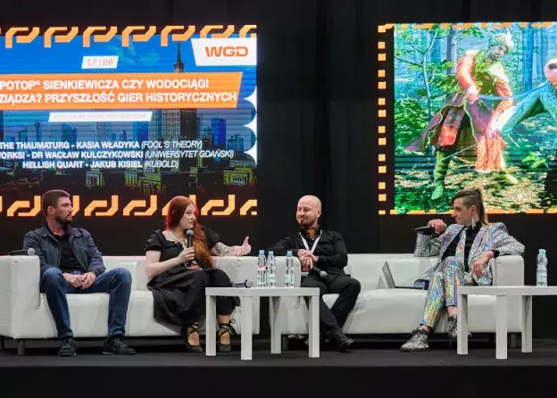 Dr Wacław Kulczykowski na scenie Warsaw Game Days…