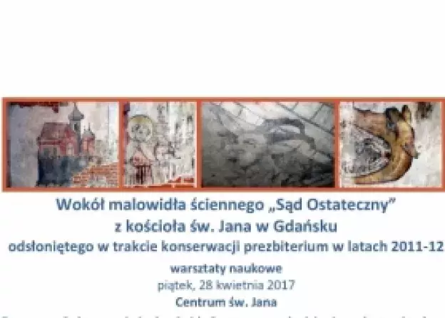 Warsztaty naukowe - Wokół malowidła ściennego "Sąd Ostateczny"