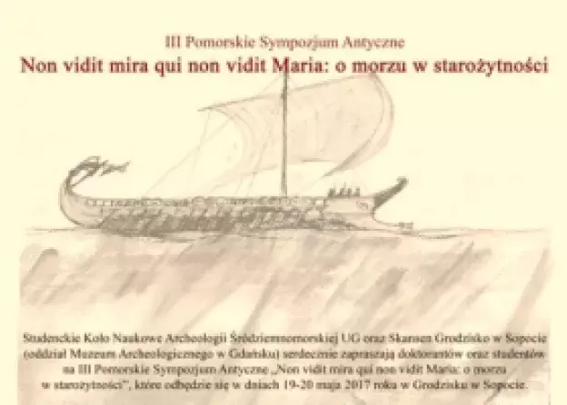 III Pomorskie Sympozjum Antyczne