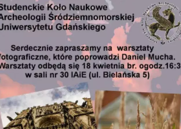 Zapraszamy na warsztaty fotograficzne