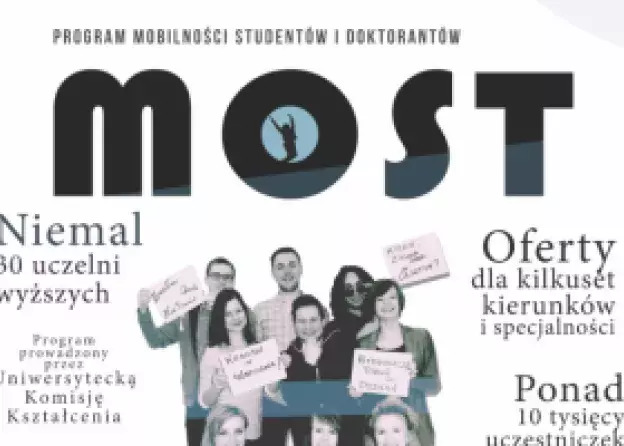 Program MOST – rekrutacja na semestr zimowy i cały rok akademicki 2019/2020