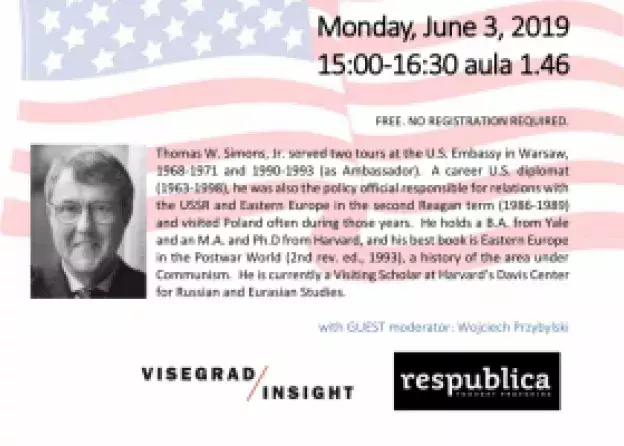 Spotkanie z ambsadorem Thomasem W. Simons, Jr.