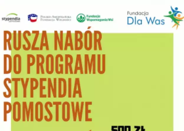 Stypendia Pomostowe dla zdolnych maturzystów