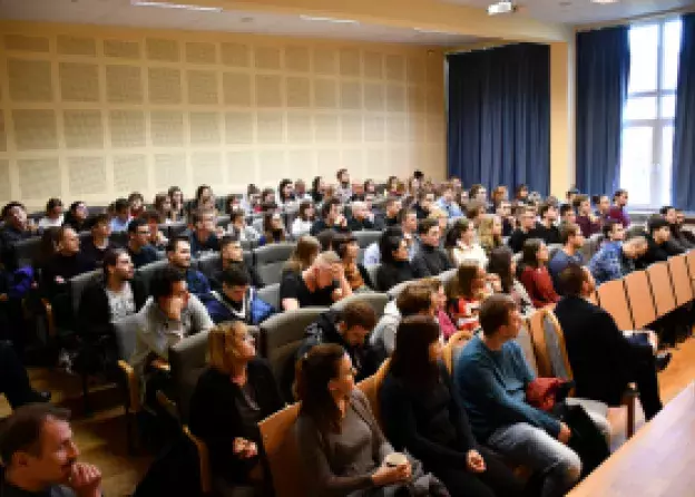 Fotorelacja z wykładu prof. dr hab. Anny Pobóg - Lenartowicz