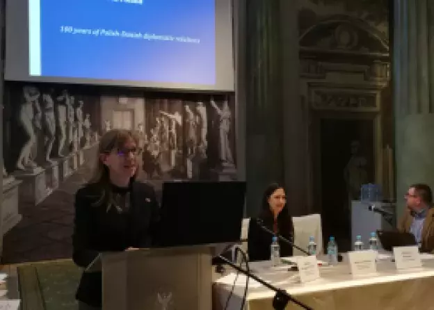 Dr Michalina Petelska na konferencji z okazji 100. rocznicy nawiązania polsko-duńskich stosunków…