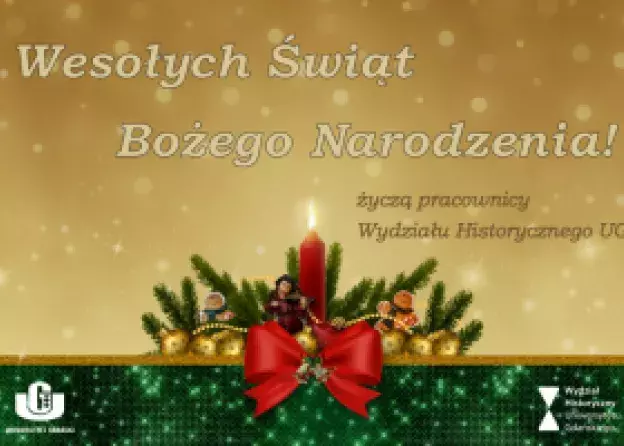 Informacja o pracy dziekanatu w okresie świątecznym (oraz życzenia)