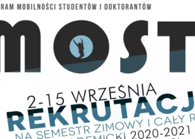 Program MOST 2020/2021 - rekrutacja!