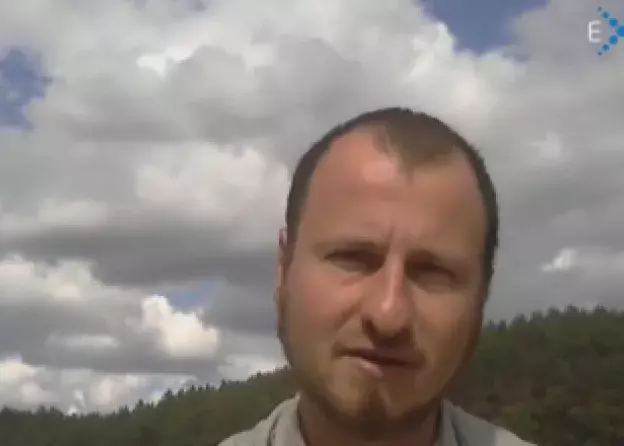 Dr Wacław Kulczykowski w filmie "Science Cafe" dla Centrum Nauki EXPERYMENT