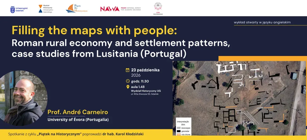 Prof. André Carneiro z University of Évora z gościnnym wykładem z cyklu „Piątek na Historycznym”